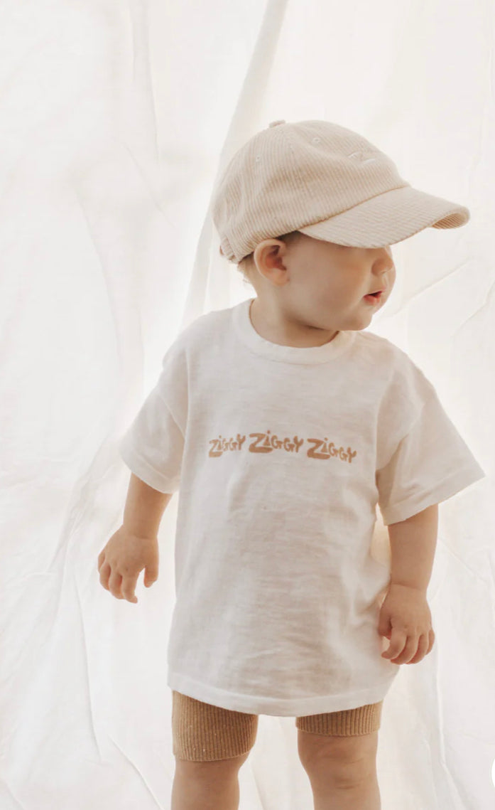 By Ziggy Lou- ZIGGY TEE | MILK (KIDS)