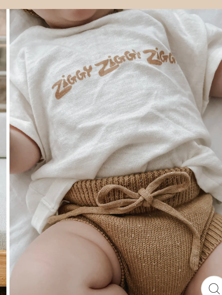 By Ziggy Lou- ZIGGY TEE | MILK (KIDS)