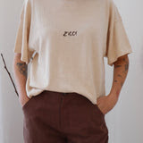 TEE | BEIGE (WOMEN'S) by Ziggy Lou