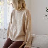 JUMPER | BEIGE (WOMEN'S) by Ziggy Lou