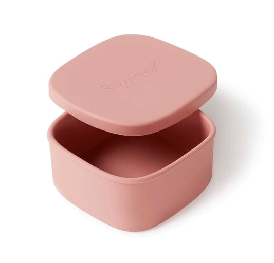 Snuggle Hunny- Silicone Snack Box Rose