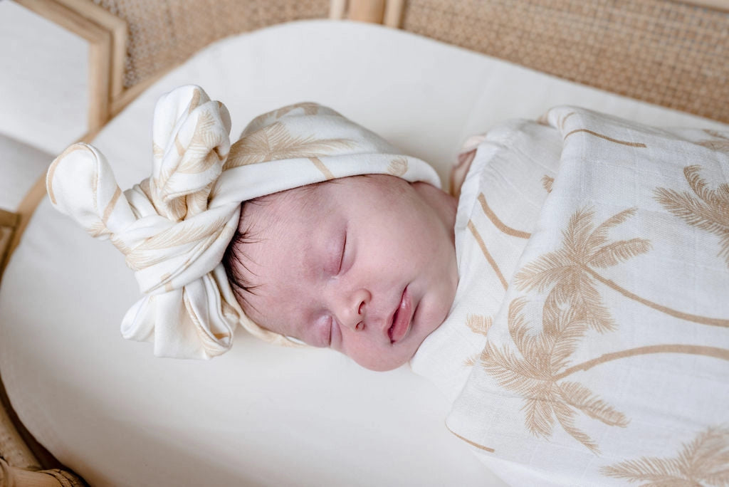 Jersey palm tree headband