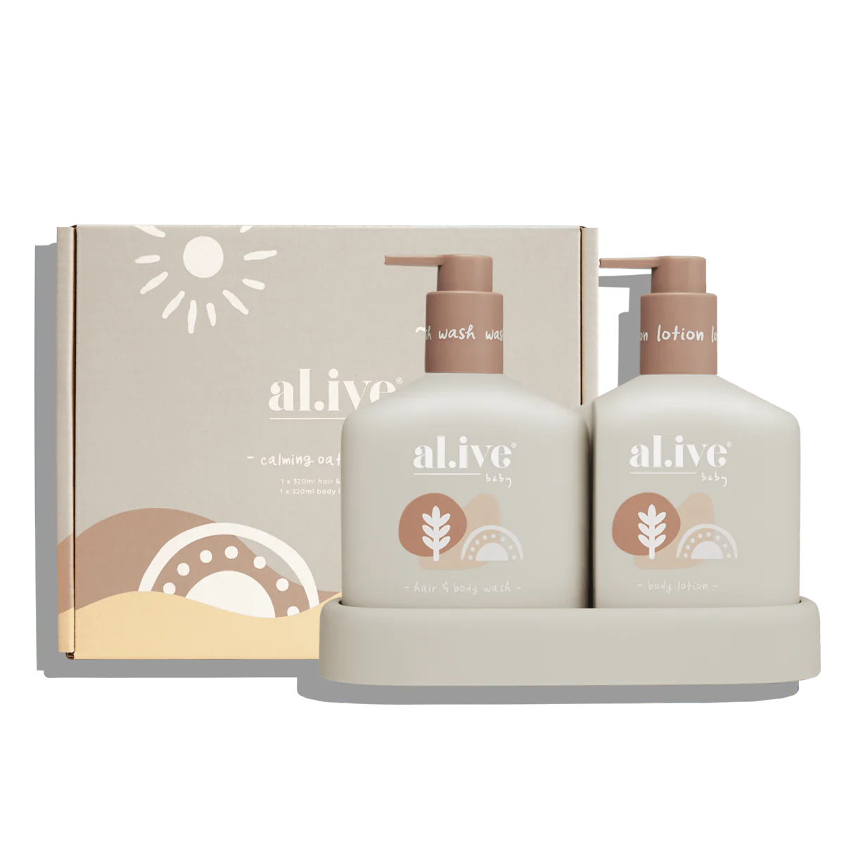 Al.ive Baby- BABY HAIR & BODY DUO - CALMING OATMEAL